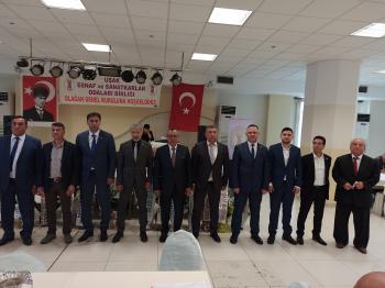 Uşak Esnaf ve Sanatkarlar Odaları Birliğimizin 2022 Yılı Olağan Genel Kurul Toplantısı yapıldı.